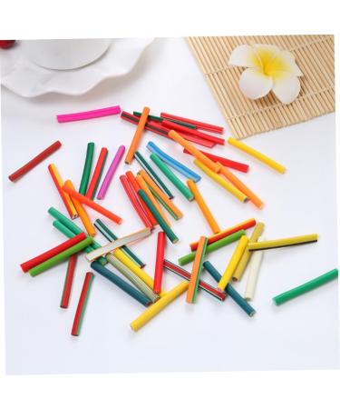 Pack Of 50 Cute Nail Art Canes Sticks Manicure Canes 3D Fruit Pattern Slices Perfect For Diy Crafts Cellphone Decoration Nail Art Decoration(Fruit) - Buy Online on SooperMarket.com