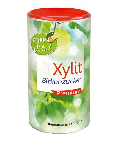 Kopp Vital Xyliti Birch Sugar 1kg | Premium Quality Xylitol from Finland | 100% Natural Sweetener for Baking & Cooking - Buy Online on SooperMarket.com