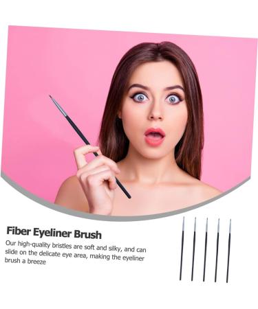 Gogogmee 5pcs Fine Eyeliner Brush Eyeliner Brush Applicator Cosmetic Brushes Cosmetic Lip Brush Gels Fiber - Buy Online on SooperMarket.com