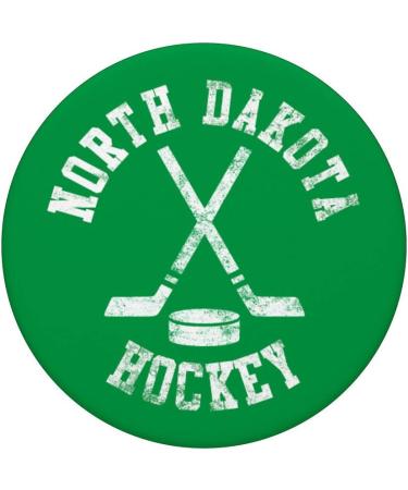Vintage North Dakota Hockey PopSockets PopGrip: Swappable Grip for Phones & Tablets Black - Buy Online on SooperMarket.com