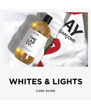 The Lab Co. Lights & Whites Wash Liquid. Non-Bio Laundry Detergent for use in washing machines and hand washing. Scented with Lavender and Orange Rind. Size 300ml. For up to 20 washes. - Buy Online on SooperMarket.com