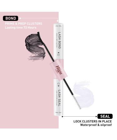 DIY Eyelash Extension Kit | 144 Pcs Thin Band Cluster Lashes with Mascara Brush, Glue, and Applicator | R-08 Kit (1 Count, Pack of 3) - Buy Online on SooperMarket.com