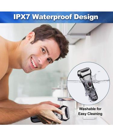 Vifycim Electric Razor for Men - Wet Dry Waterproof Shaver with Pop-up Trimmer - USB Rechargeable - LED Display - Ideal for Husband/Dad - Buy Online on SooperMarket.com