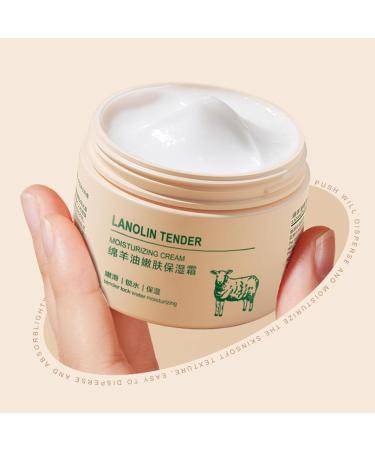 Lanolin Moisturising Cream Lanolin Face Cream Lanolin Cream Nourishing Moisturising Hydrating Moisturiser Improves Dryness Firming Skin Gentle Skin Care Cream 140g - Buy Online on SooperMarket.com