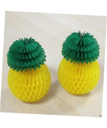 ABOOFAN Pineapple Decor 15 Pcs Plant Decor Honeycomb Party Favors Party Decor Honeycomb Pineapple Party Supplies Paper Pineapple Party Supplies - Buy Online on SooperMarket.com