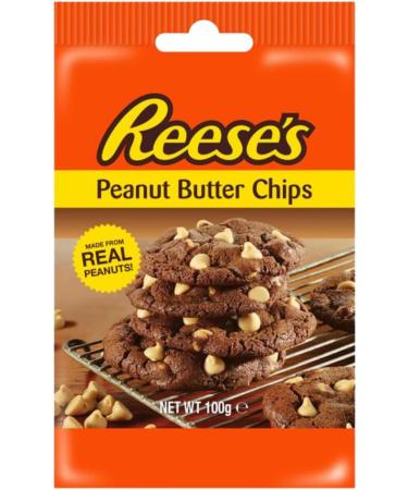 Peanut Butter Choc Chips Bundle Reese's Peanut Butter Baking Chocolate Chips 100g (2 Pack) - Buy Online on SooperMarket.com