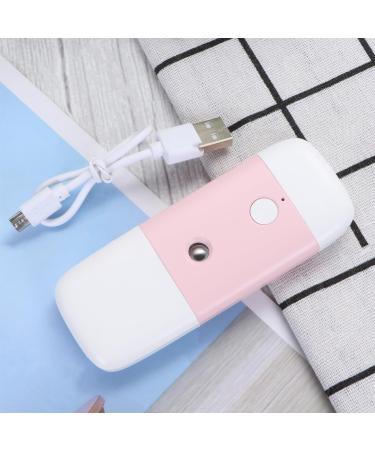 Baluue 1pc Mini Humidifier Mini Portable Humidifier Nano Mist Sprayer Face Humidifier Air Humidifier Pink - Buy Online on SooperMarket.com