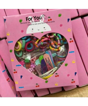 780 Pcs Girls Hair Clip & Tie Set - Colorful Ponytail Holders & Rubber Bands for Kids/Toddlers - Hair Accessories in Candy Colors - Buy Online on SooperMarket.com