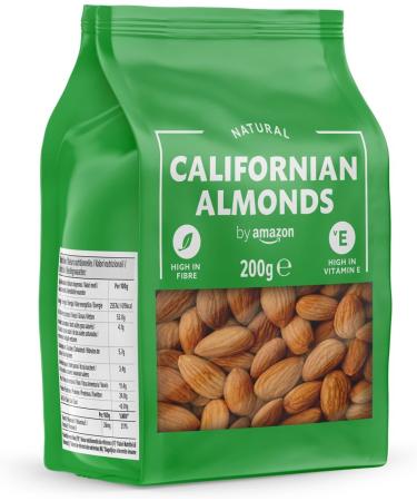 Amazon California Almonds 200g - Premium Quality Almonds for Snacking and Baking - Buy Online on SooperMarket.com