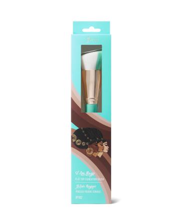 Juvia's Place I Am Magic 102 Flat Top Foundation Brush - Flawless Professional Cosmetic Makeup Blending Face Body Liquid Powder Cream Concealer Blush Base Beauty Tools Soft Dense Full Coverage Travel