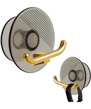 YAJEXUN Plug-In Cable Holder | Self-Adhesive Toothbrush & Razor Organizer | Boring-Free Shower Storage Hook - Translucent Gray - Buy Online on SooperMarket.com