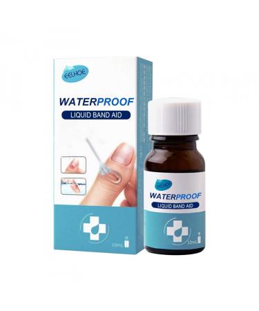 Finger pavement skin tear - cracked hands wound glue skin tears liquid plaster elastic waterproof and transparent protective barrier unit size A