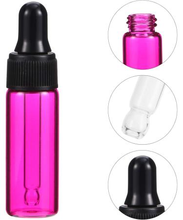 Buy Healifty 30 Pack 5ml Empty Essential Oil Bottles with Pipettes - Refillable Perfume & Aromatherapy Glass Containers for Travel & Cosmetics - Buy Online on SooperMarket.com