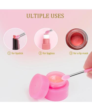 Shop WLLHYF 12PCS Silicone Lip Brush Set | Professional Makeup Tools for Lipstick Eyeshadow & Face Masks - Perfect for Beauty Enthusiasts - Buy Online on SooperMarket.com