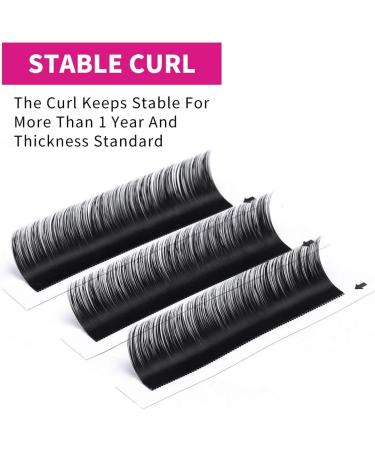 Fadlash Easy Fan Lashes DD Curl 0.07 11-19mm Mixed Length Russian Eyelashes Extensions - Buy Online on SooperMarket.com