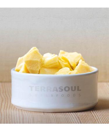 Terrasoul Superfoods Organic Cacao Butter 1 Lb - Raw, Keto, Vegan, Unrefined - Buy Online on SooperMarket.com