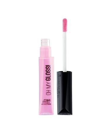 RIMMEL LONDON - Oh My Gloss! Lip Gloss - High Shine - Up To 6hr - Enhanced With Argan Oil - Non Sticky -Lip Hugging Wand For Smooth & Precise Application - 130 Purr Glossy Cat - 6.5ml 130 Purr Glossy Cat 1 count (Pack of 1)