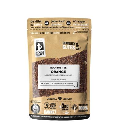 Bremen spice trade rooibos tea orange loose fruity delicious and aromatic tea without caffeine without artificial aromas 100g 100 g (1 Pack)