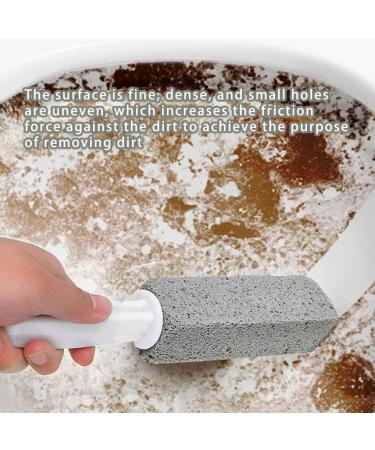 Dajidafu ABS Stone Toilet Brush Portable Long Handle Handheld Replacement Reusable Hanging Home Basin Brushes Accessories - Buy Online on SooperMarket.com