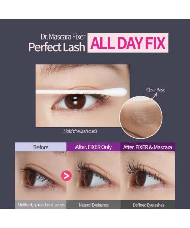 ETUDE HOUSE Dr. Mascara Fixer 01 for Perfect Lash | Long-Lasting Smudge-Proof Care Mascara Fixer | Korean Makeup for Natural Volume Up - Buy Online on SooperMarket.com