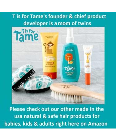 T is for Tame Hair Taming Mist - 2023 New & Improved Spray for Frizz, Flyaways, Curls - 100% Natural - Made in US - 4.30 Fl Oz (Pack of 2) - Buy Online on SooperMarket.com