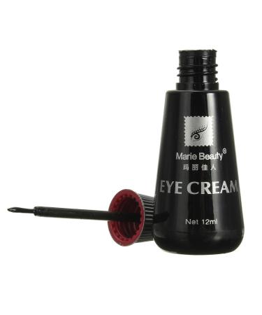 HiiBaby EYE Waterproof False Eyelashes Adhesive Marie Beauty 12ml White/Black False Eyelash Glue Fake Eyelash Adhesive Eye Cream (Black) - Buy Online on SooperMarket.com