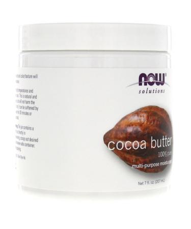 Now Foods Cocoa Butter 7 oz (Pack of 2) - 100% Pure | Best Quality Cocoa Butter - Buy Online on SooperMarket.com