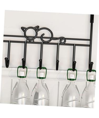ABOOFAN 7 Door Hook Coat Hangers Hat Hangers Rustic Decor Over Door Organizer Hanging Office Storage Rack - Buy Online on SooperMarket.com