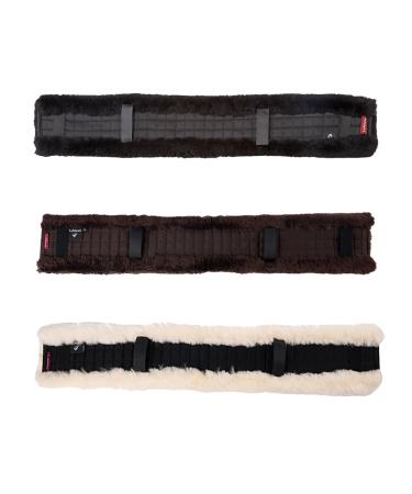 LeMieux Simuwool General Purpose Girth Cover Black / Black M