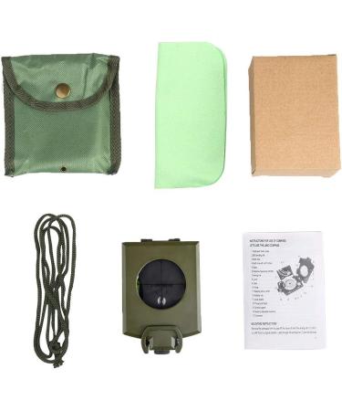 Bijia Multifunctional Metal Compass for Hiking | Waterproof High Accuracy Lens Compass with Clinometer & Spirit Level | Ideal for Climbing Boating Exploration Hunting & Geology - International Shipping Available - Buy Online on SooperMarket.com