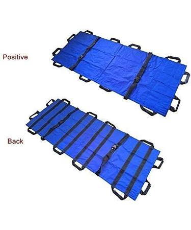 Sturdy Folding Ambulance Chair with 12 Handles Portable Transport Stretcher Hospital Patient Lifter Transfer Board for Hospital Clinic Home Sports venues Ambulance (Color : C) - Buy Online on SooperMarket.com