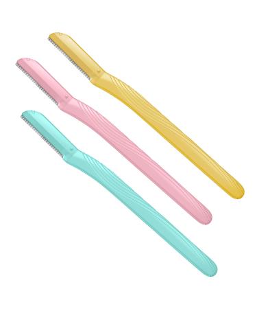 Amazon Basics Exfoliating Dermaplaning Tool & Eyebrow Facial Razor - 3 Count Pack - Buy Online on SooperMarket.com
