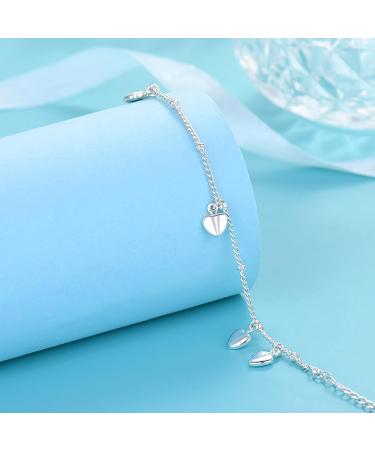 Shop OralGos Custom Heart Charm Bracelets - Stylish Heart Pendants for Daily Wear - International Shipping Available - Buy Online on SooperMarket.com