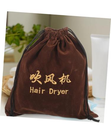 FOYTOKI 3 Pcs Hair Dryer Storage Bag Travel Hair Drawstring Bag Hair Accessory Bags Hair Dryer Pouch Fabric - Buy Online on SooperMarket.com