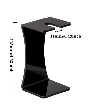Magidal Manual Razor Holder - Modern Acrylic Organizer for Men | Universal Bathroom Hanger & Gift Idea - Buy Online on SooperMarket.com