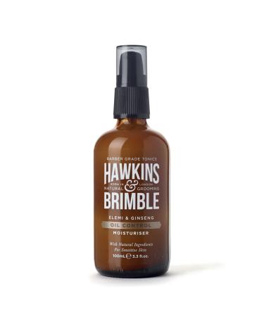 Hawkins & Brimble Oil Control Men s Face Moisturiser Sensitive Skin Moisturiser for Men with Natural Ingredients Moisturiser for oily Skin Men s Moisturiser with No Parabens or Animal Testing