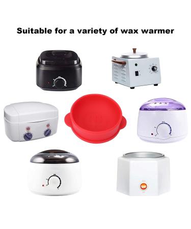 Hair Removal Wax Bowl - Replacement Wax Pot for Wax Warmer | Silicone Beauty Accessories (Red) - Shop Now! - Buy Online on SooperMarket.com