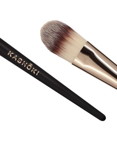 TB Tools for Beauty T4B Kashoki 104 Flat Foundation Brush - Professional Beauty Flat Make-Up Brush for Flawless Application - Buy Online on SooperMarket.com