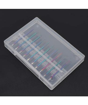 Dekaim Nail Drill Bit Set - 10pcs Tungsten Alloy Nail Drill Bits for Polishing & Manicure/Pedicure Accessories | Type 3 - International Shipping Available - Buy Online on SooperMarket.com