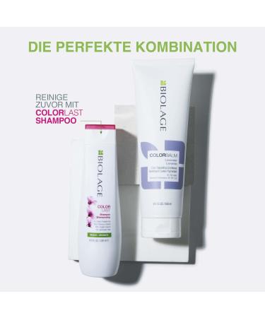 Biolage Color Balm Lavender Conditioner | Violet Tone for Light Blonde Hair | 250ml Odorless | Enhances Brilliance & Fresh Color - Buy Online on SooperMarket.com