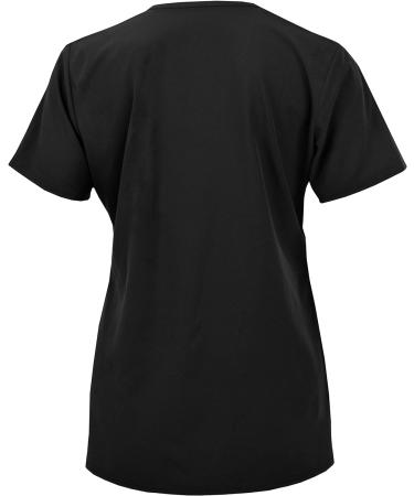 Women's Medical Nursing V-Neck Scrub Top - GT Performance - Medium - Black - Buy Online on SooperMarket.com