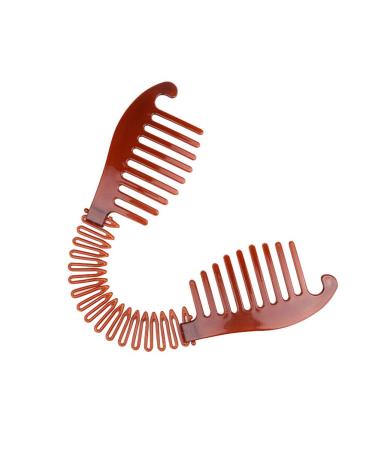 2PCS Plastic Interlocking Banana Clip Clincher for Elongated Ponytail - Buy Online on SooperMarket.com