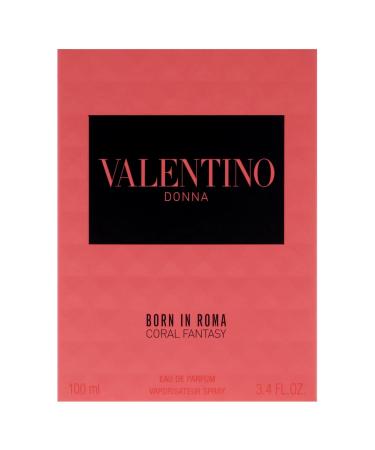 Valentino Donna Born In Roma Coral Fantasy for Women - 3.4 oz EDP Spray 3.4 Fl Oz (Pack of 1) - Buy Online on SooperMarket.com