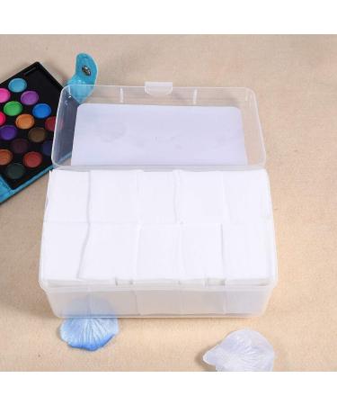 1000PCS Cotton Cosmetic Cleaning Pads - Soft Makeup Removal & Skin Care with Storage Box | International Shipping Available - Buy Online on SooperMarket.com