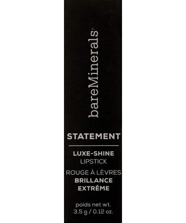 BareMinerals Statement Luxe Shine Lipstick Alpha - 0.12 Ounce - Buy Online on SooperMarket.com
