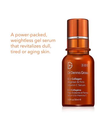 Dr. Dennis Gross C + Collagen Brighten & Firm Serum - 1.0 fl oz - Buy Online on SooperMarket.com