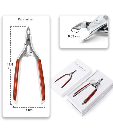 Professional Stainless Steel Cuticle Cutter & Nippers for Precision Nail Care | International Shipping Available - Buy Online on SooperMarket.com