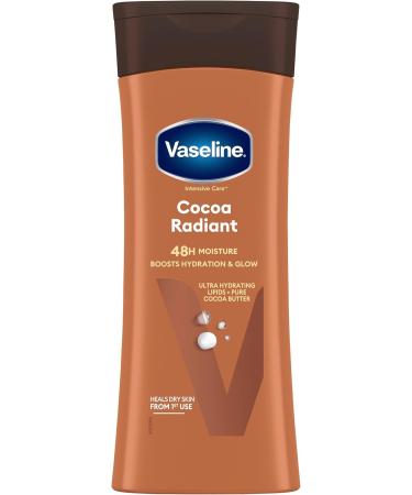 Vaseline Cocoa Radiant Body Lotion 100% cocoa butter for dry skin 6x 400 ml - Buy Online on SooperMarket.com
