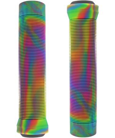 Z-FIRST 145mm Soft Longneck Handlebar Grips for Stunt Scooters and BMX Bikes - U-Rainbow - Buy Online on SooperMarket.com
