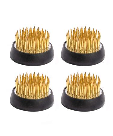 4pcs Flower Frog Round Holder Pin Frog for Flower Arrangement (1.4 Inch)